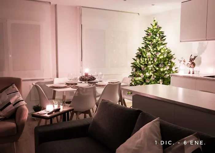 公寓 Lujoso Entre 2 Playas Con Garaje, Wifi