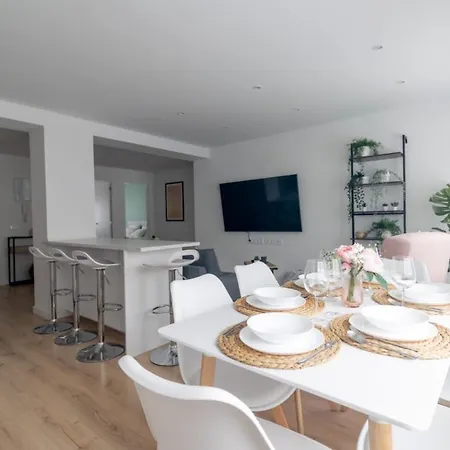 Lujoso Entre 2 Playas Con Garaje, Wifi Lägenhet *