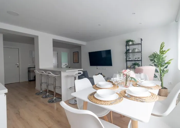 Lujoso Entre 2 Playas Con Garaje, Wifi Apartamento *